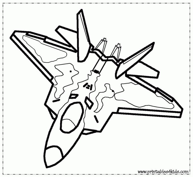 Blue Angels - Coloring Pages for Kids and for Adults