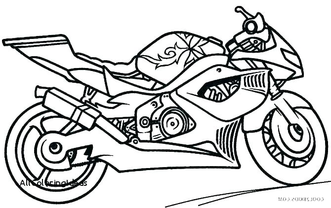 Motorbike Drawing | Free download on ClipArtMag