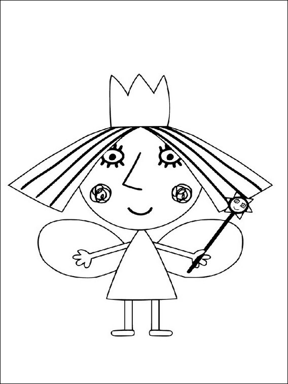 Ben and Holly's Little Kingdom Coloring Pages 9