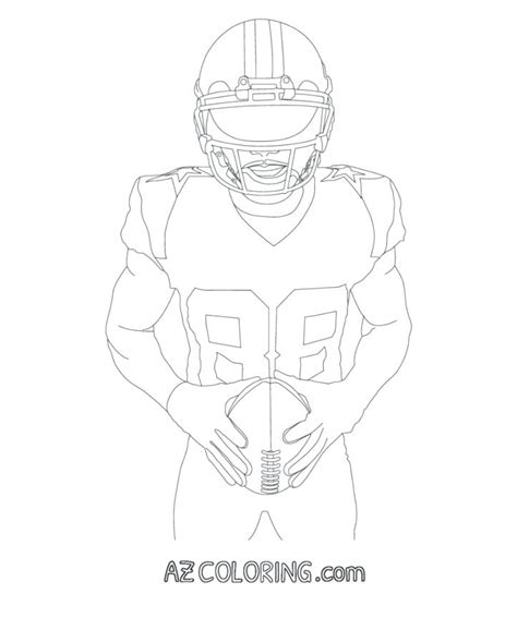 Dak Prescott Colouring Pages - Free Colouring Pages