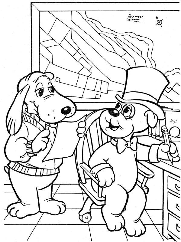PoundPuppies | Puppy coloring pages, Dog coloring book, Coloring books