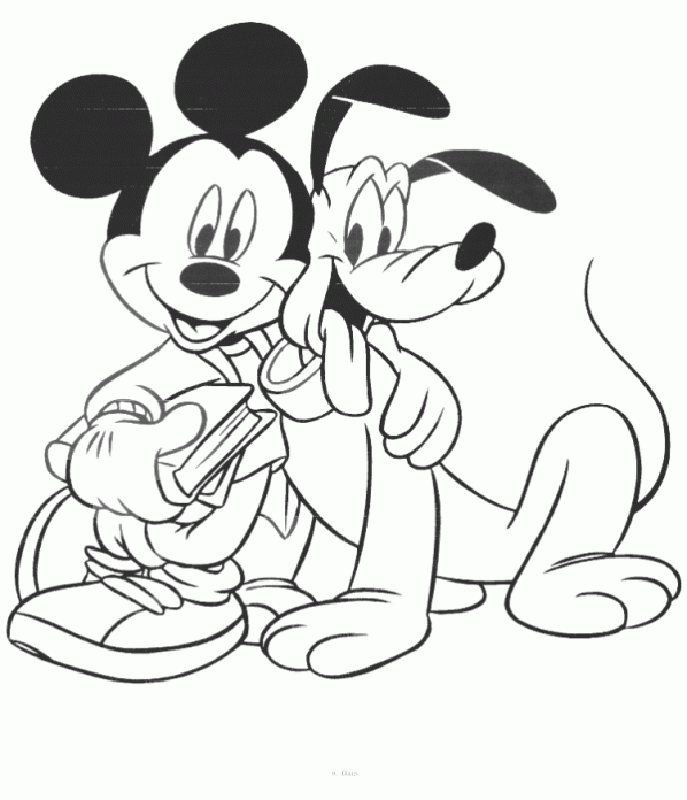 Exercise Mickey Mouse Clubhouse Coloring Pages Az Coloring Pages ...