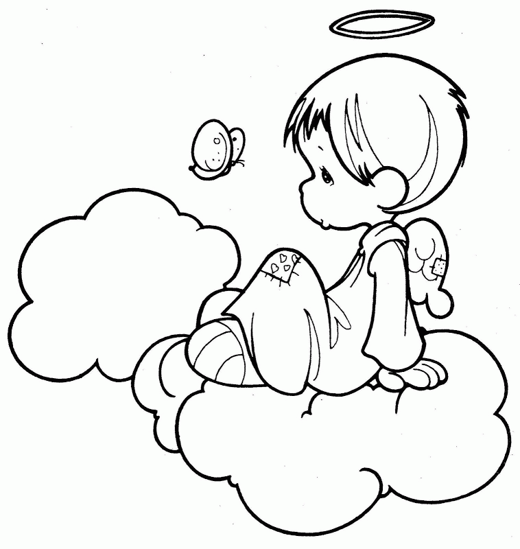 Army Precious Moments Coloring Pages - Coloring Pages For All Ages