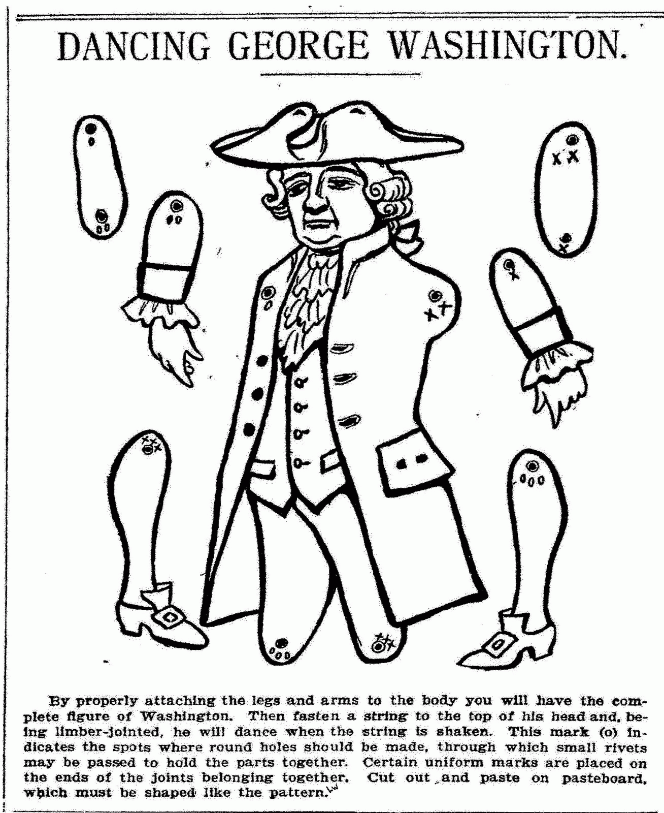 George Washington Coloring Pages For Kids - Coloring Home