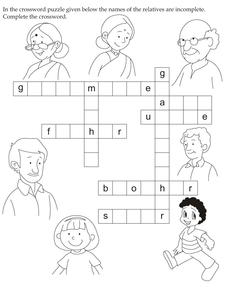 Complete the crossword | Download Free Complete the crossword for 