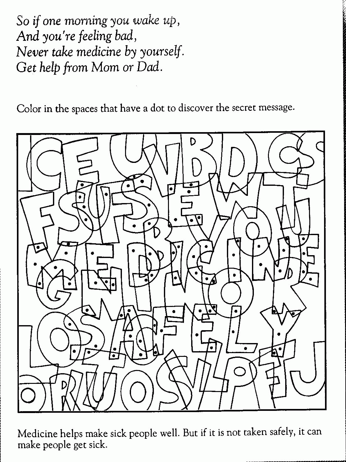 Red Ribbon Week Coloring Page Free. Only Coloring Page Coloring Home