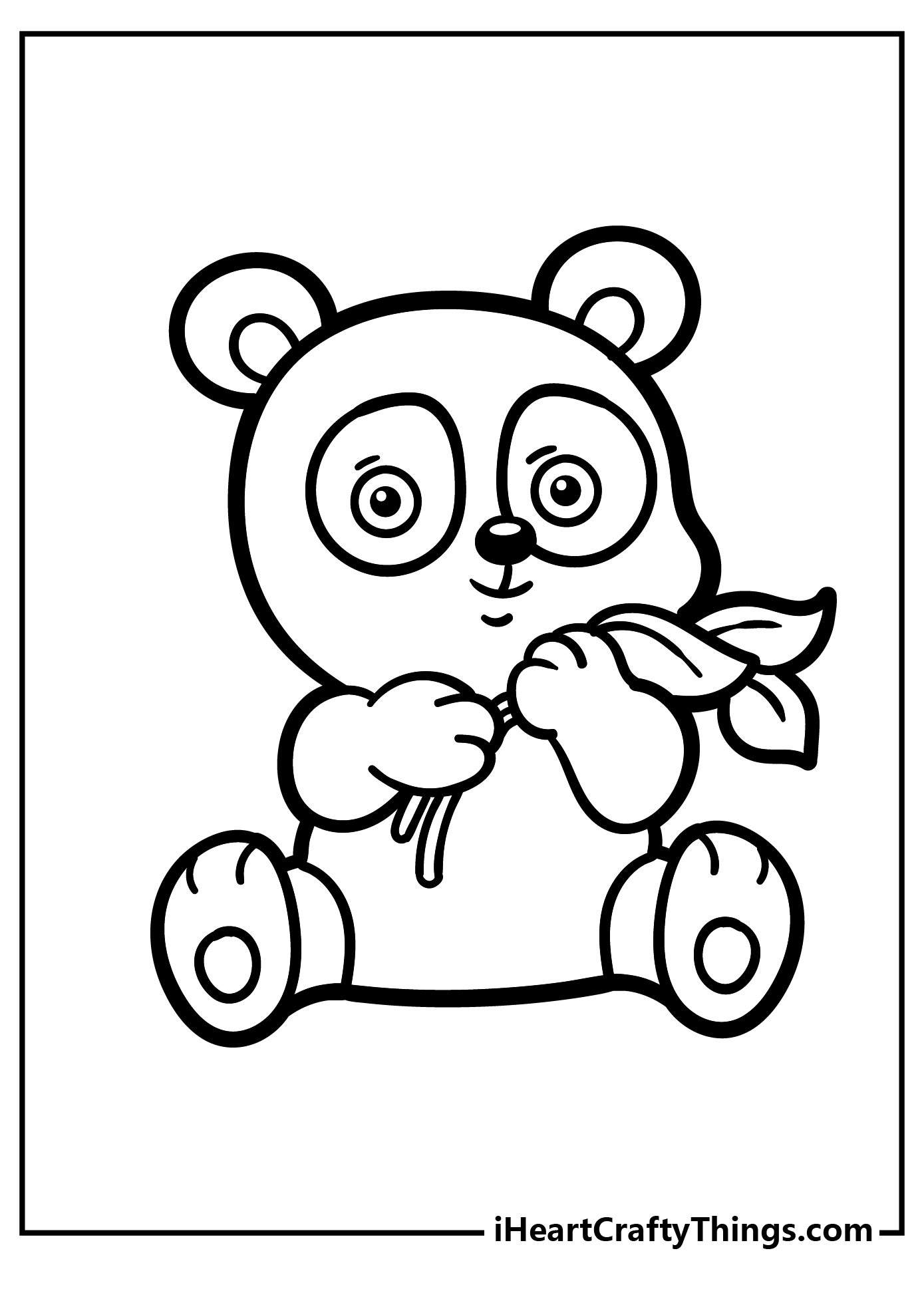 Printable Panda Coloring Pages (Updated 2023)
