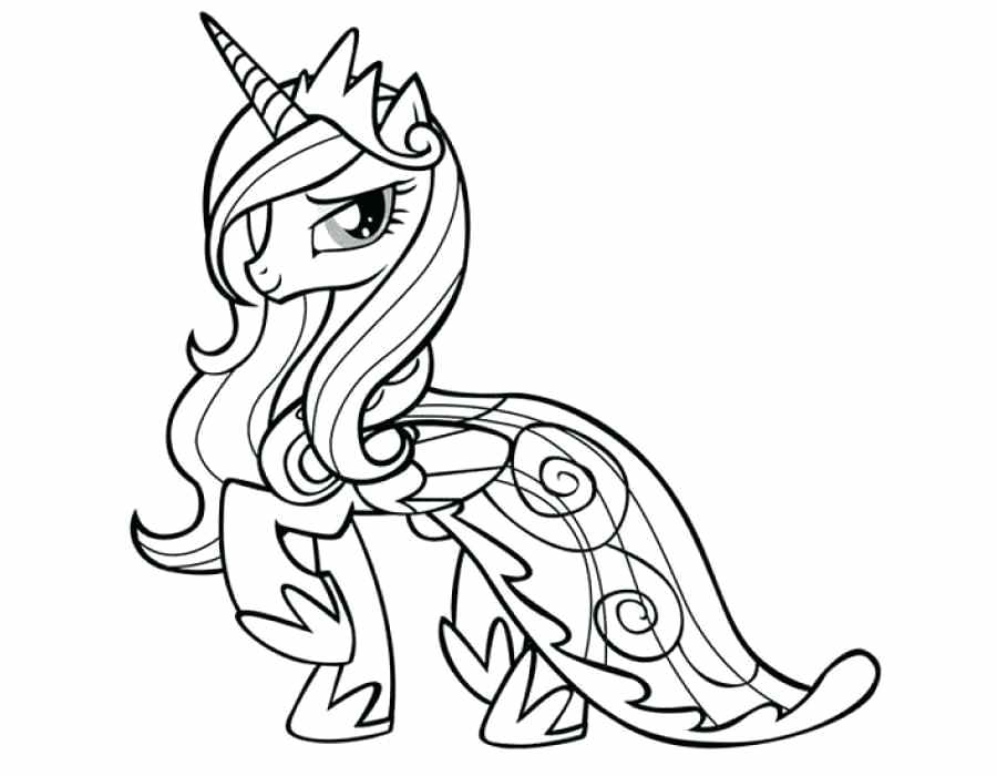 My Little Pony Flurry Heart Coloring Pages - Coloring And Drawing
