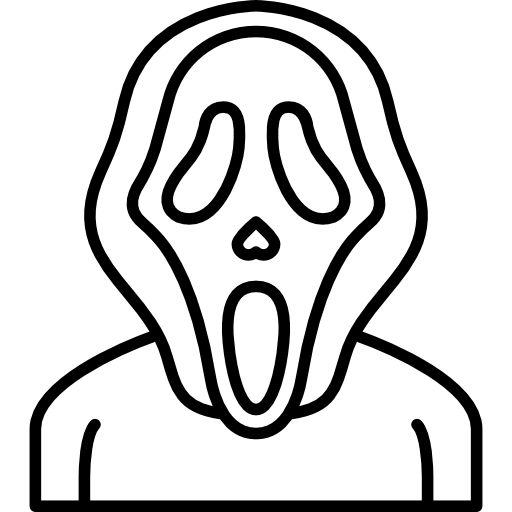 Ghostface (Scream) free vector icons designed by Freepik | Vector icon  design, Ghostface scream, Icon