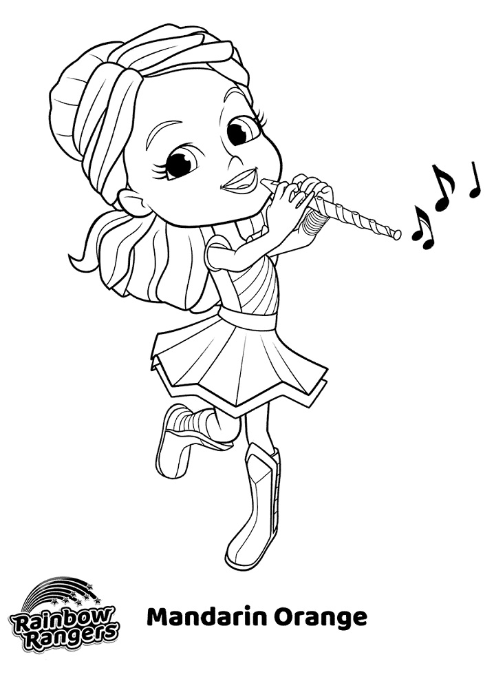 Rainbow Rangers Coloring Pages - Free Printable Coloring Pages for Kids