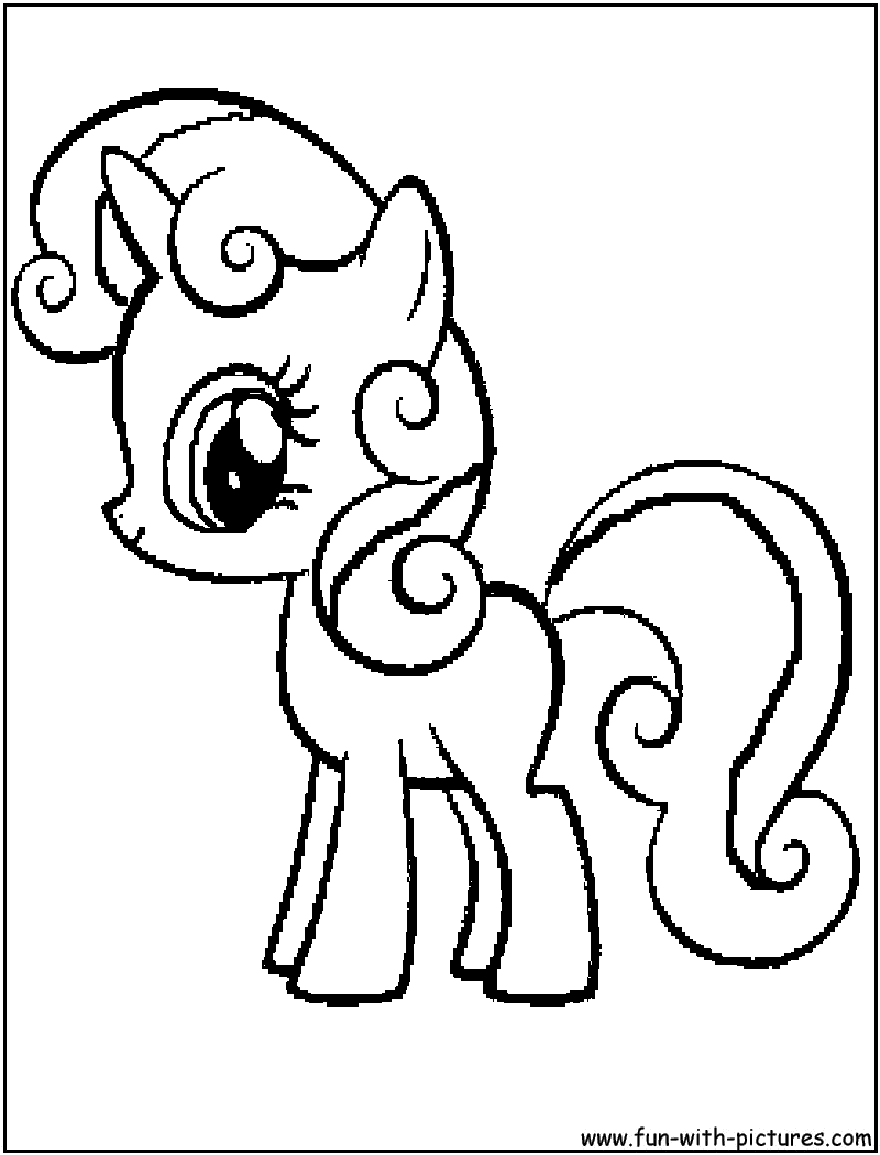 Sweetie Belle | Belle coloring pages, Coloring pages, My little ...
