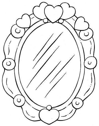 mirror, free coloring pages | Coloring Pages