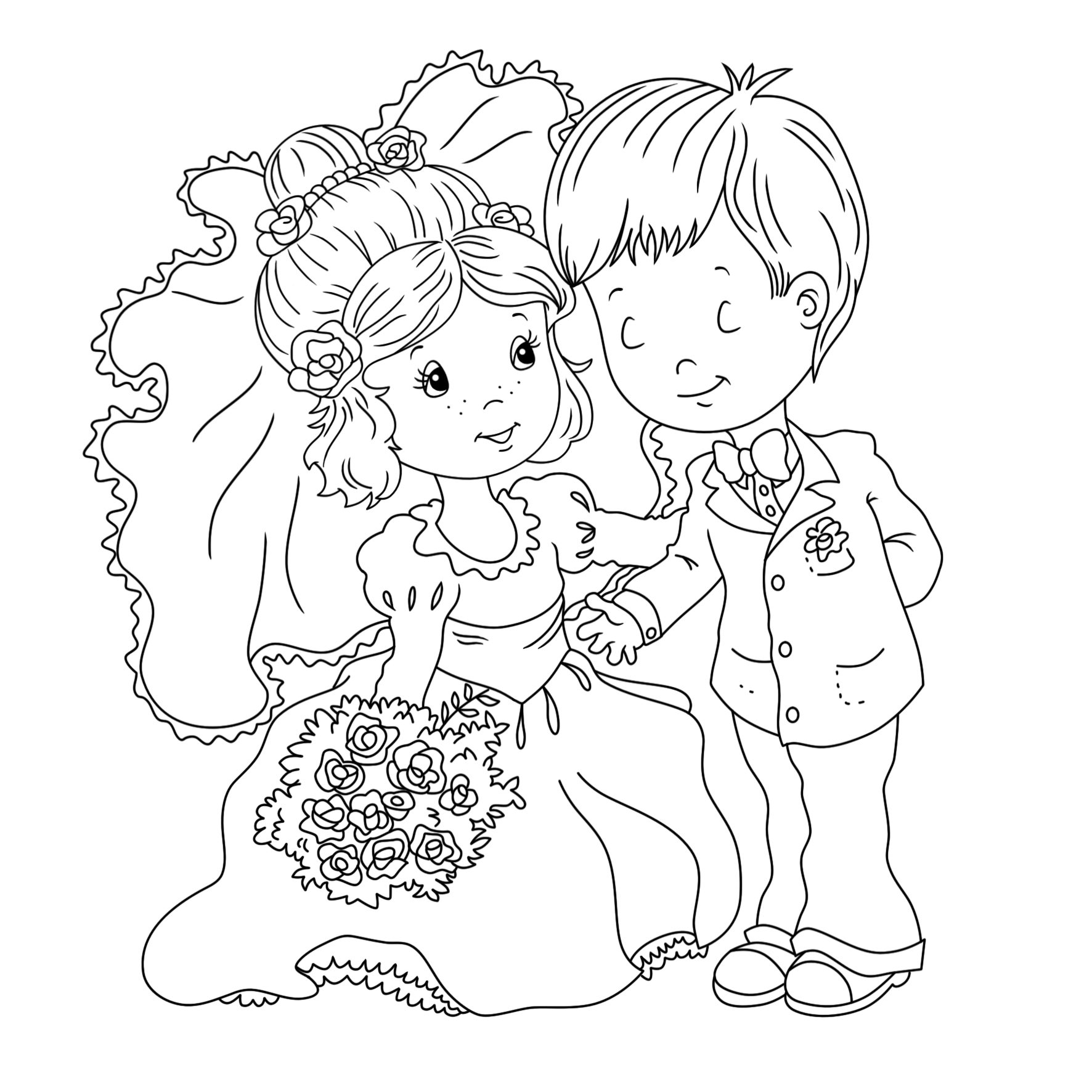 Wedding Coloring Pages   Best Coloring Pages For Kids   Coloring Home