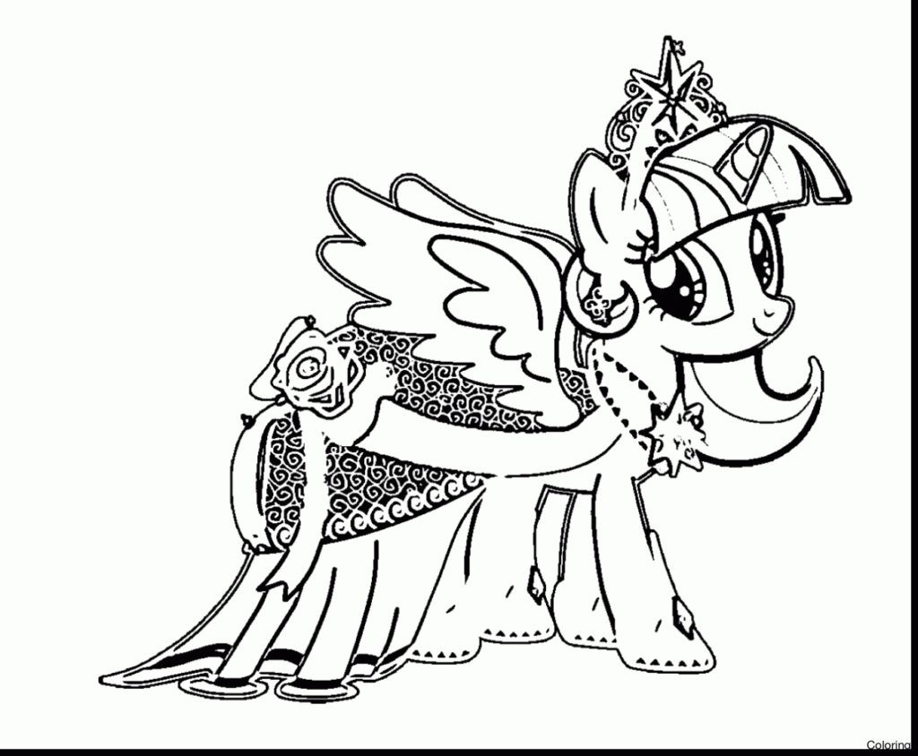 Coloring Pages : Myittle Pony Coloring Twilight Sparkle Pages ...