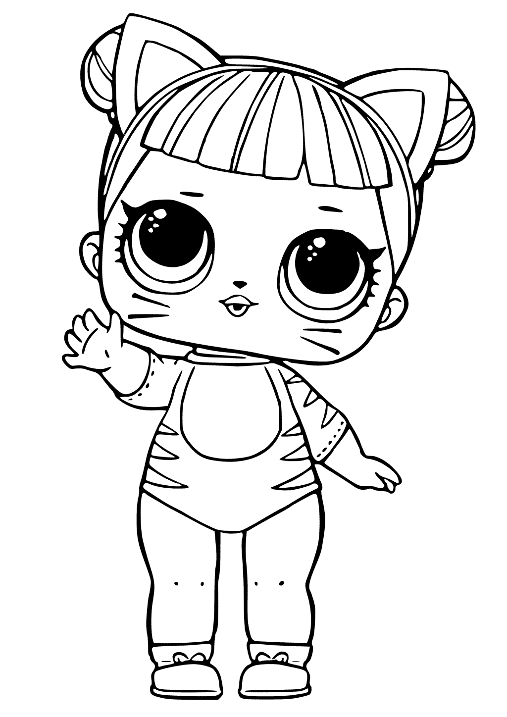 Printables Lol Surprise Dolls Coloring Pages   Coloring Home