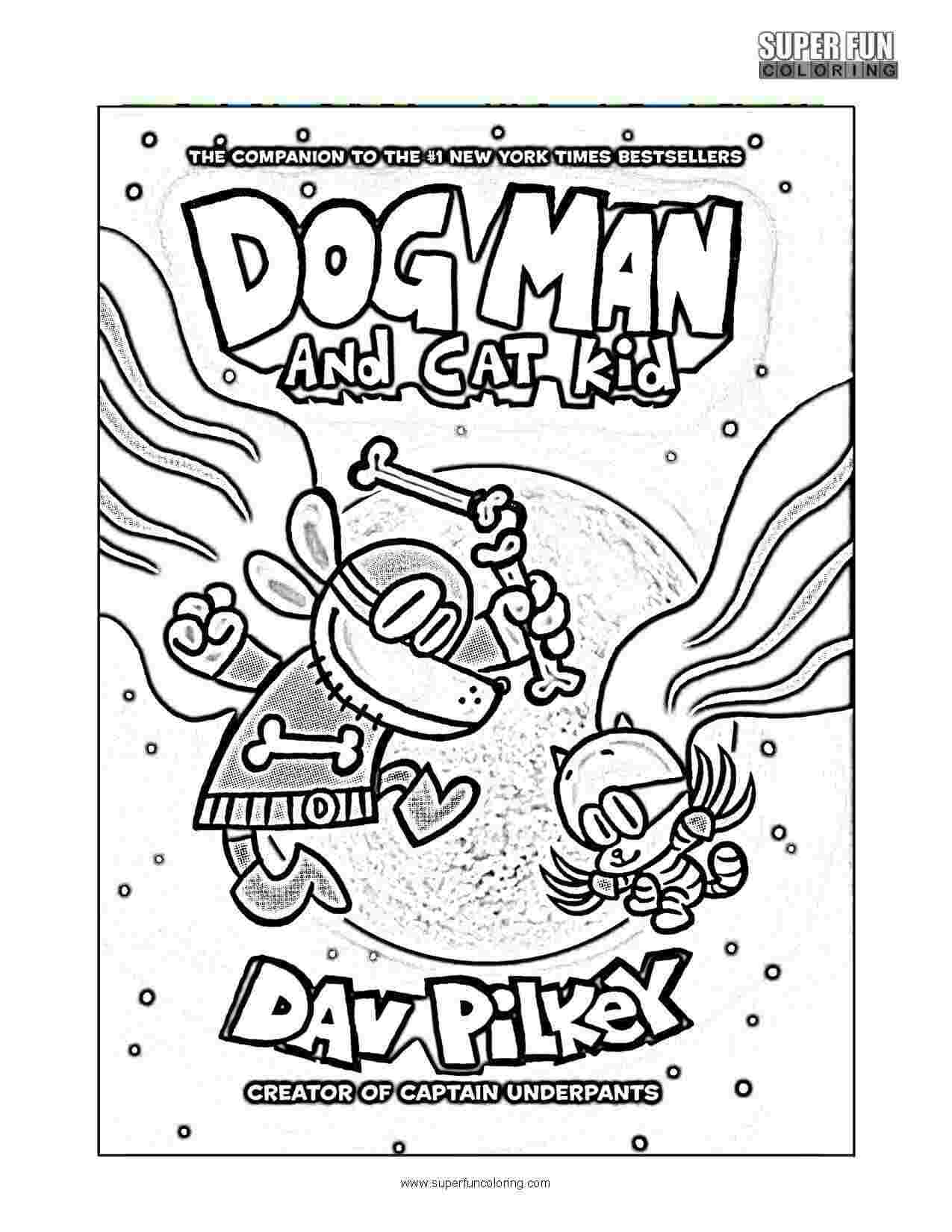Dog Man Coloring Pages - Coloring Home