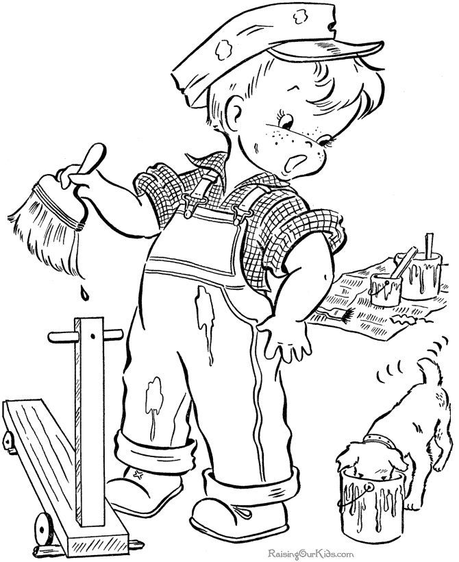 Download Retro Coloring Pages - Coloring Home