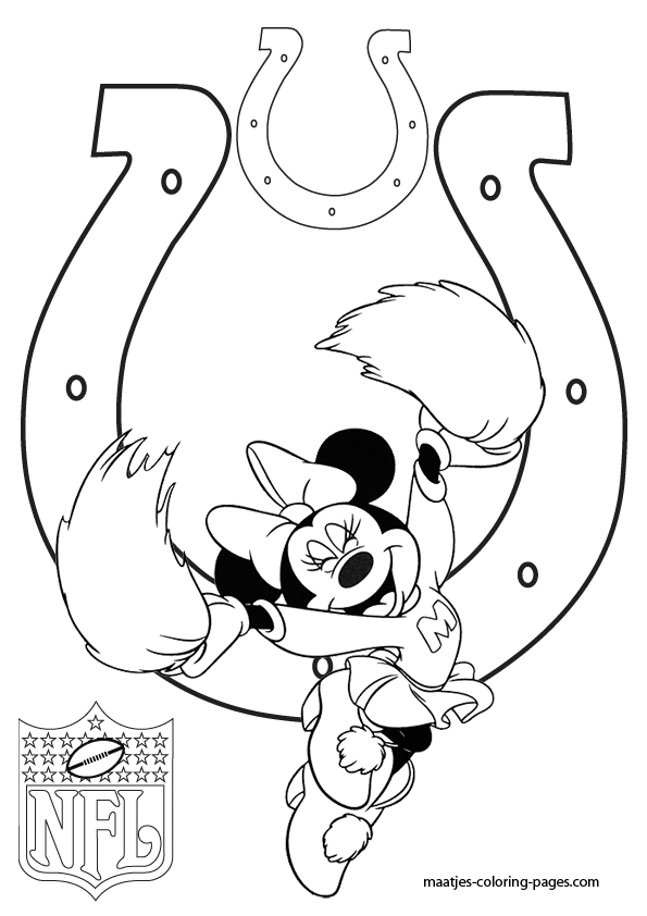Indianapolis Colts Coloring Page