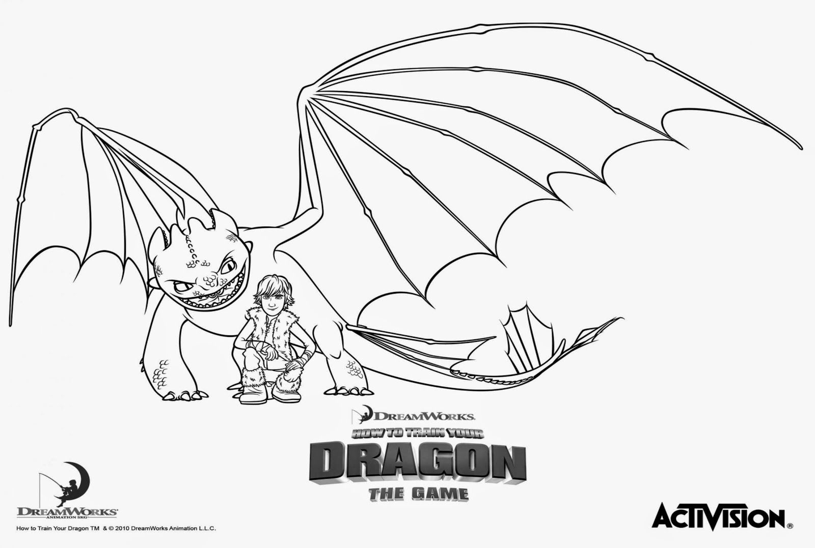 Httyd Coloring Pages - Coloring Home