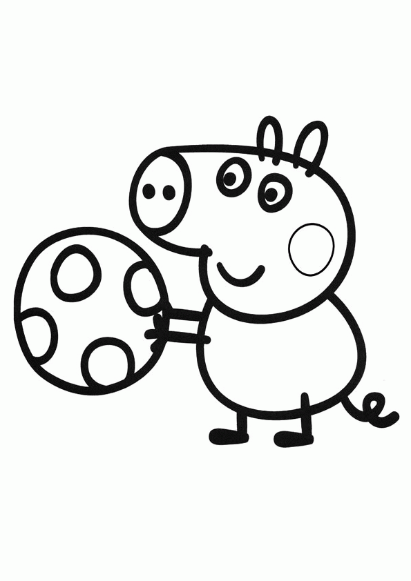 Peppa Pig and Friends Coloring Pages printable #2498 Peppa Pig and ...
