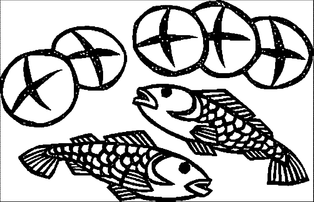 5 Loaves 2 Fish Coloring Page - Coloring Home