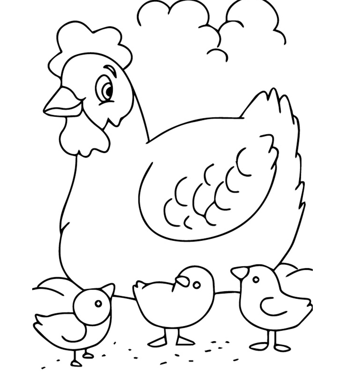 Top 20 Free Printable Farm Animals Coloring Pages Online ...