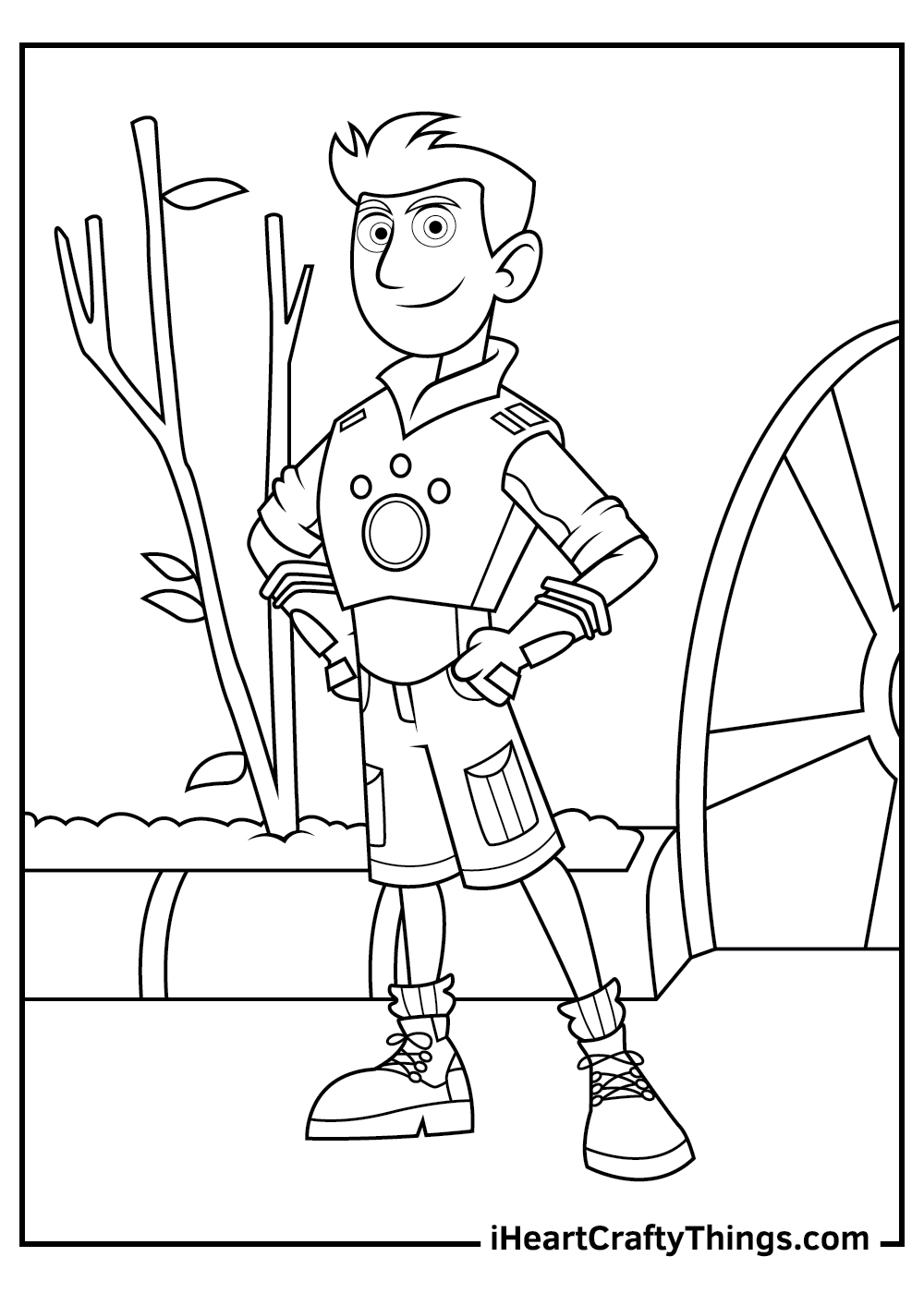 Printable Wild Kratts Coloring Pages ...