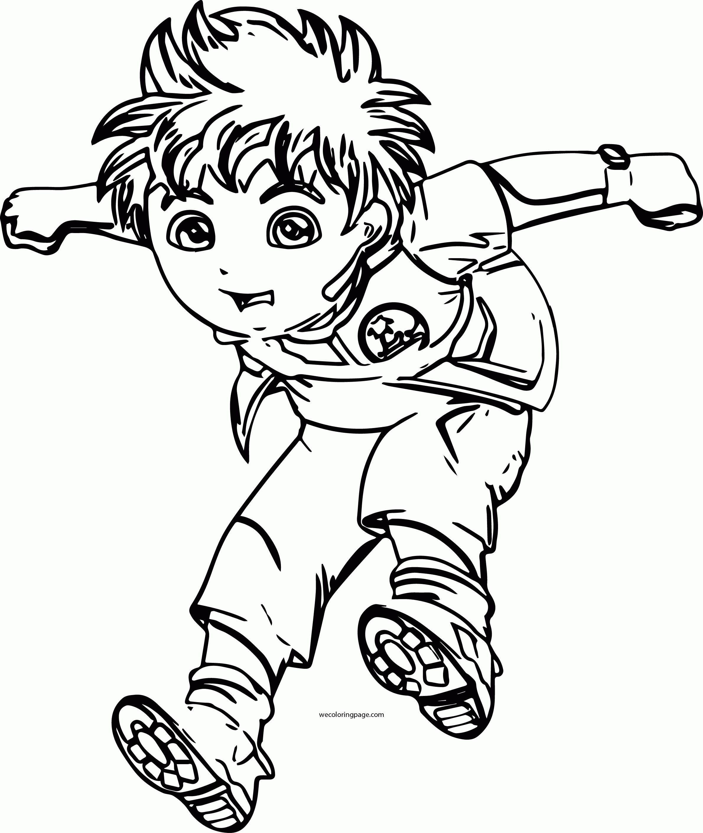 Welcome Go Diego Go Jump Coloring Pages Free Online Prinrest