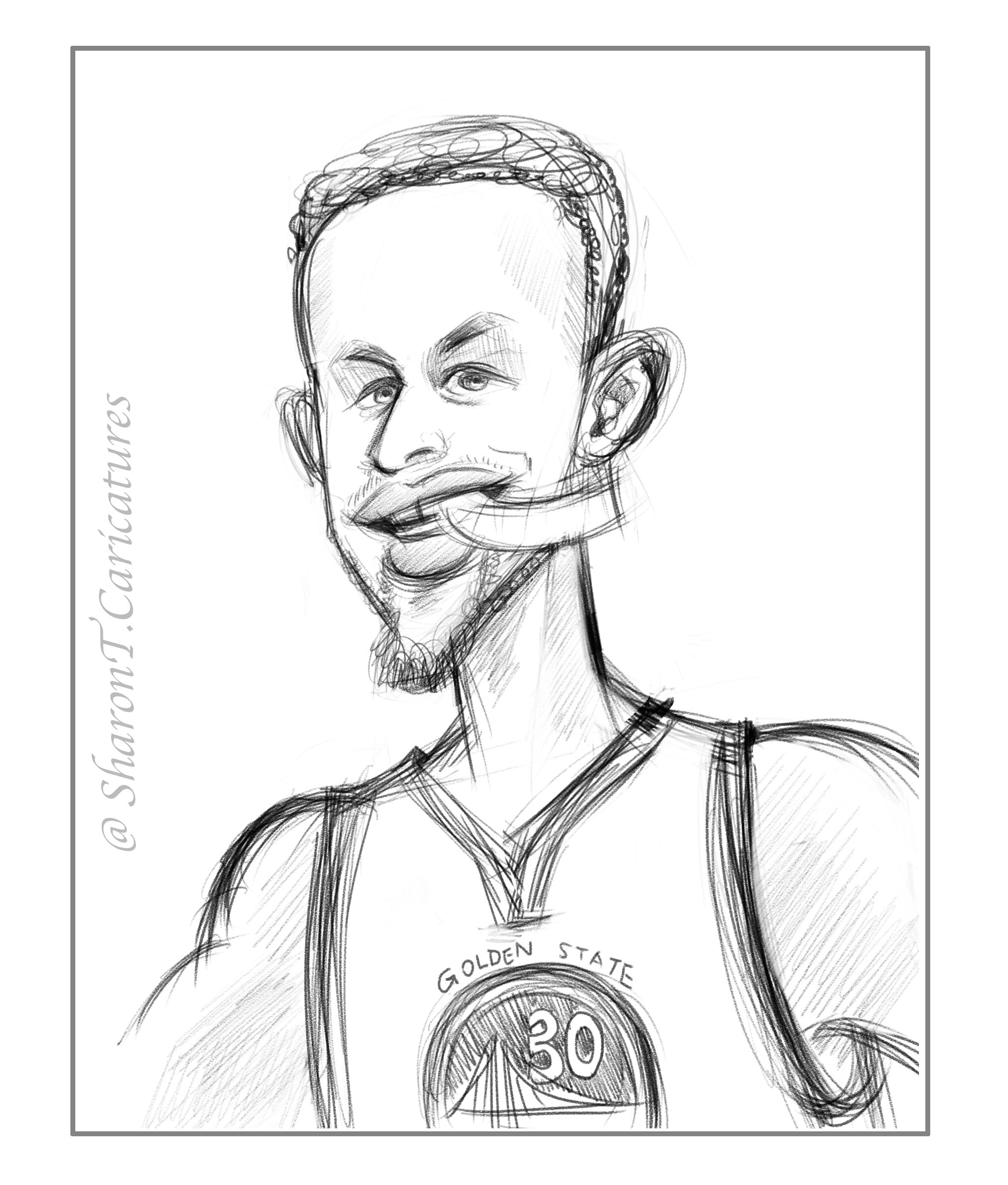 Steph Curry Coloring Pages Coloring Home