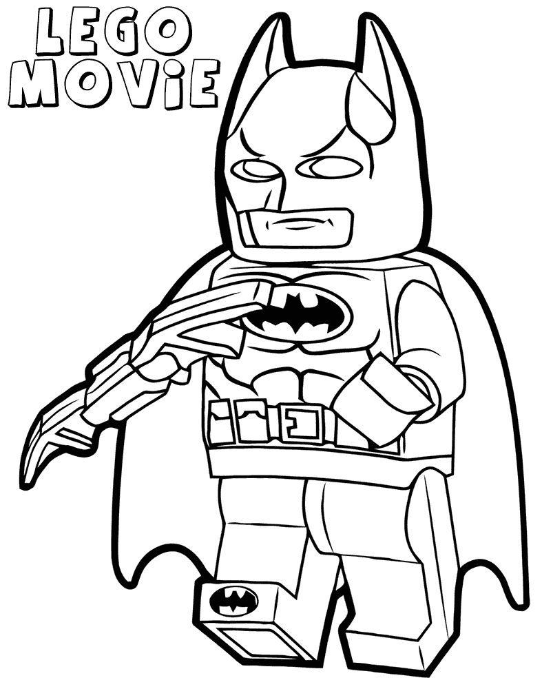 LEGO Coloring Pages Cartoons Lego Movie Printable 2020 3694 Coloring4free -  Coloring4Free.com