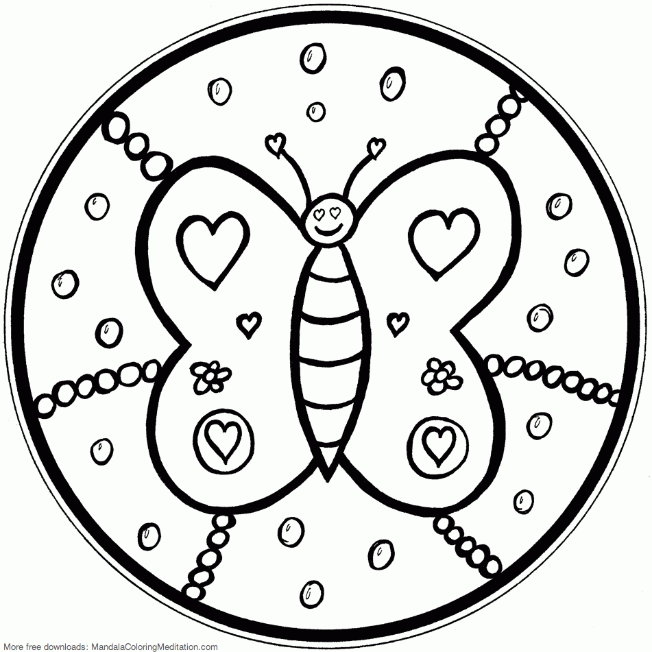 Free Printable Mandala Coloring Pages For Kids   Coloring Home