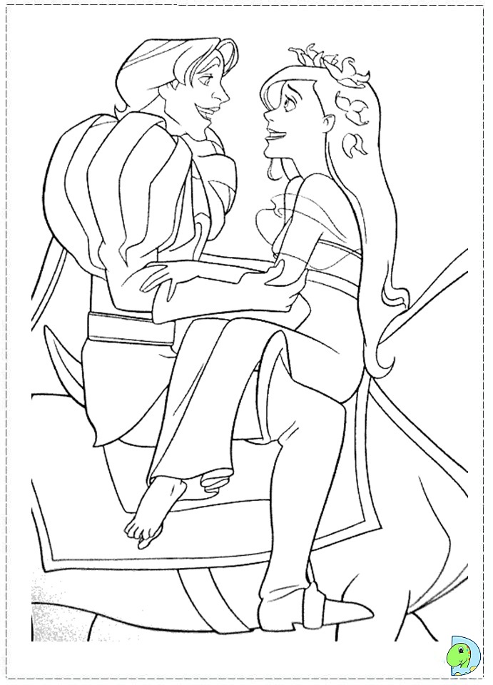 Enchanted Giselle Coloring Pages Coloring Home