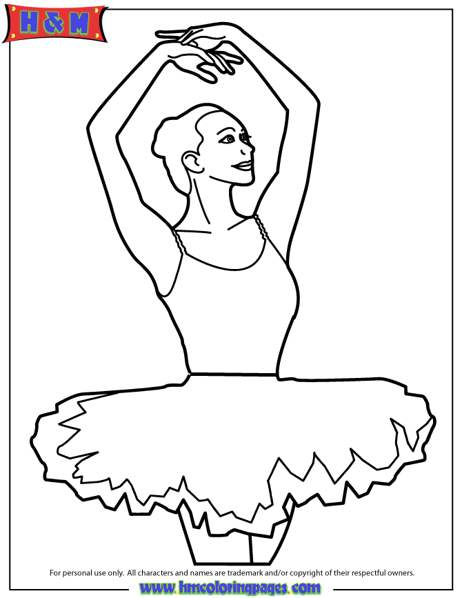 Ballet Position Coloring Page Free Printable Coloring Pages.