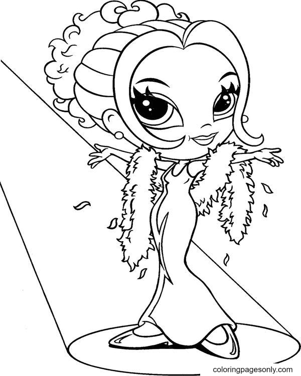 Lisa Frank Disco Party Coloring Pages - Printable Lisa Frank Coloring Pages  - Coloring Pages For Kids And Adults