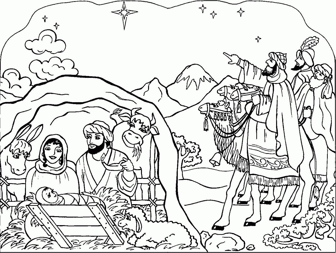 Sunday School Coloring Pages Christmas Funny Coloring Page Free ...