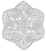Celtic Coloring Page - Coloring Pages for Kids and for Adults