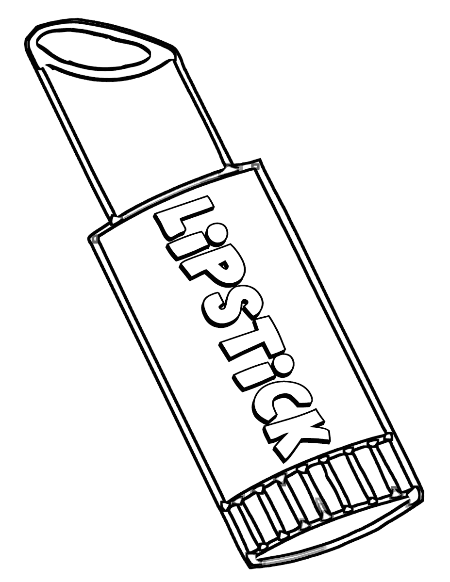 Cosmetics coloring pages | Coloring pages to download and print