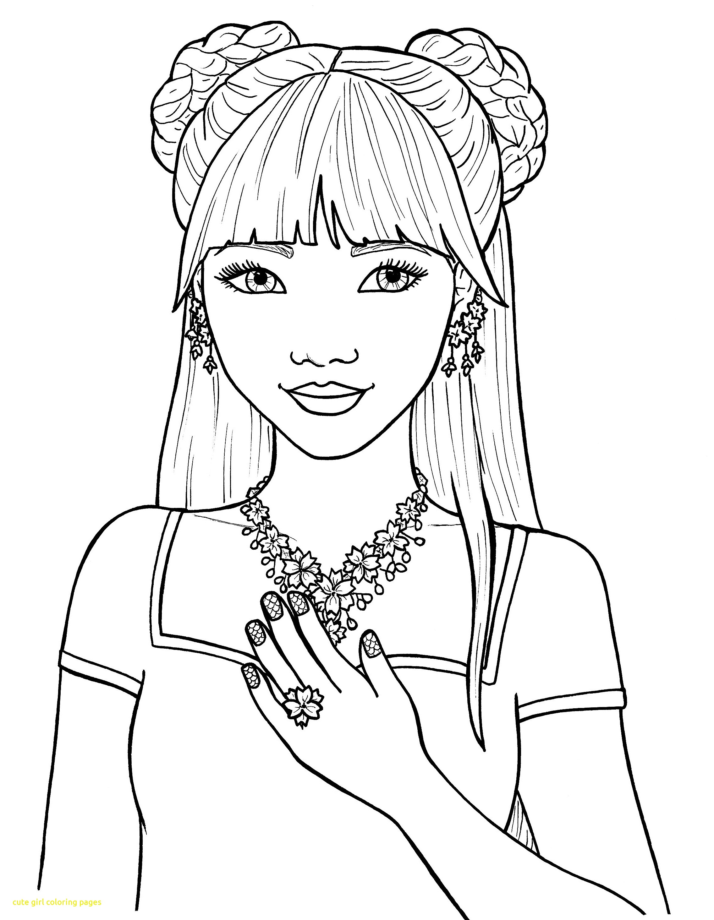 Coloring Pages For Girls - Best Coloring Pages For Kids - Coloring Home