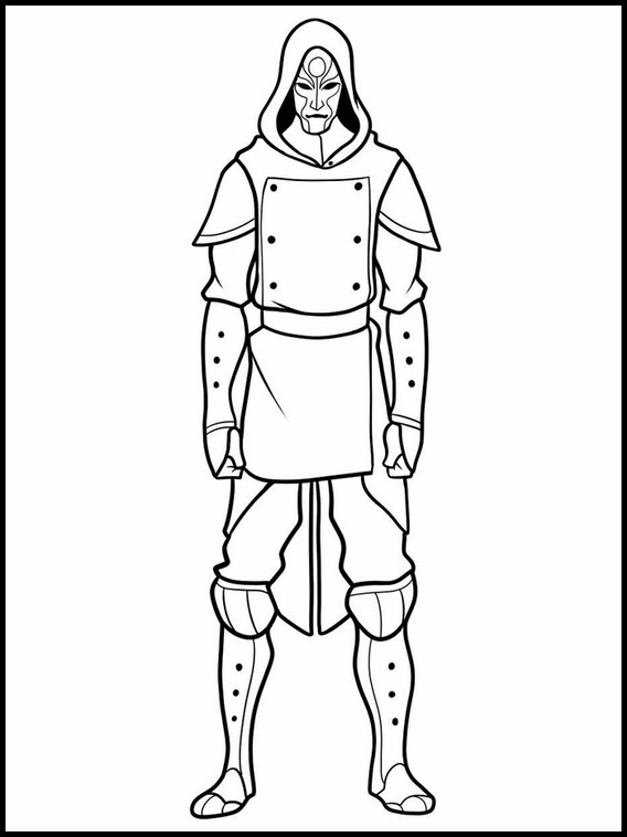 Coloring Pages The Legend of Korra 1