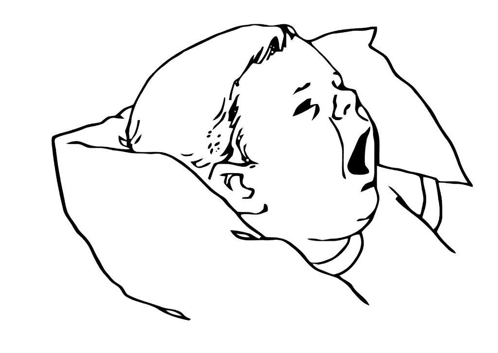 crying baby coloring sheet - Clip Art Library