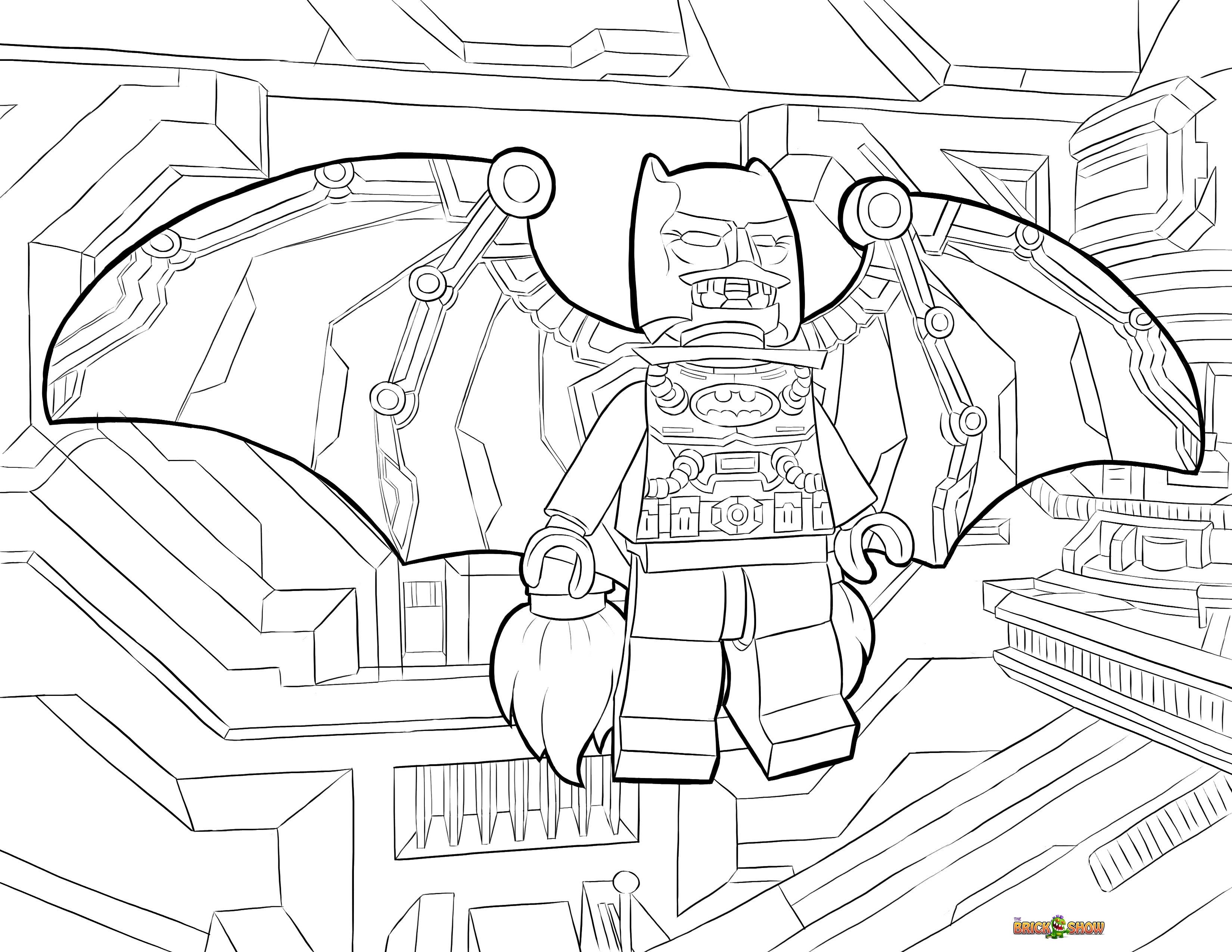 Coloring Pages Of Lego Batman - Coloring Page Photos