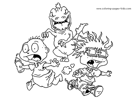 Rugrats color page - Coloring pages for kids - Cartoon characters ...
