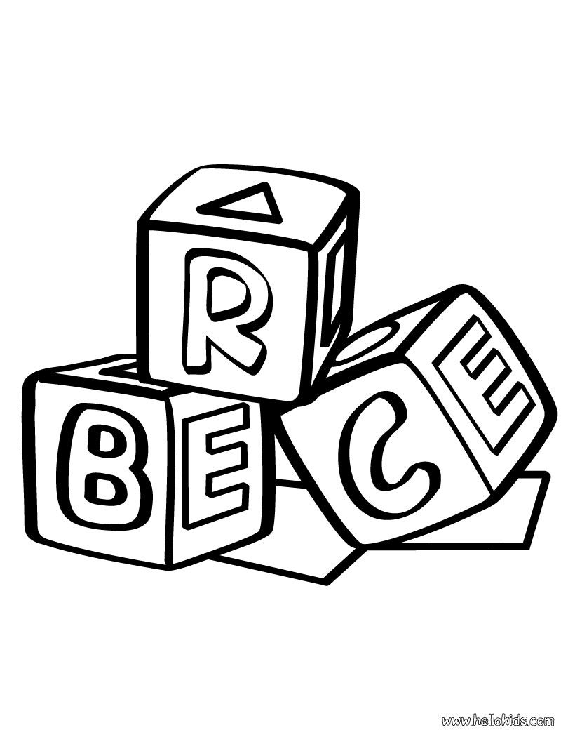 Blocks clipart colouring page, Blocks colouring page Transparent FREE for  download on WebStockReview 2020