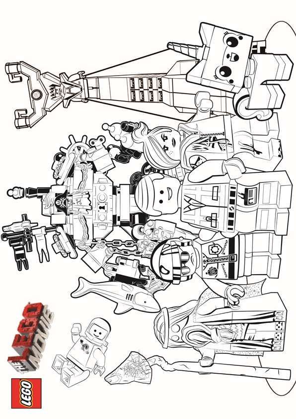 Lego Movie Coloring Pages | Free Coloring Pages