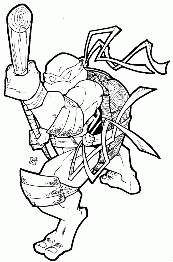 Ninja Turtles Coloring Pages Donatello - High Quality Coloring Pages ...