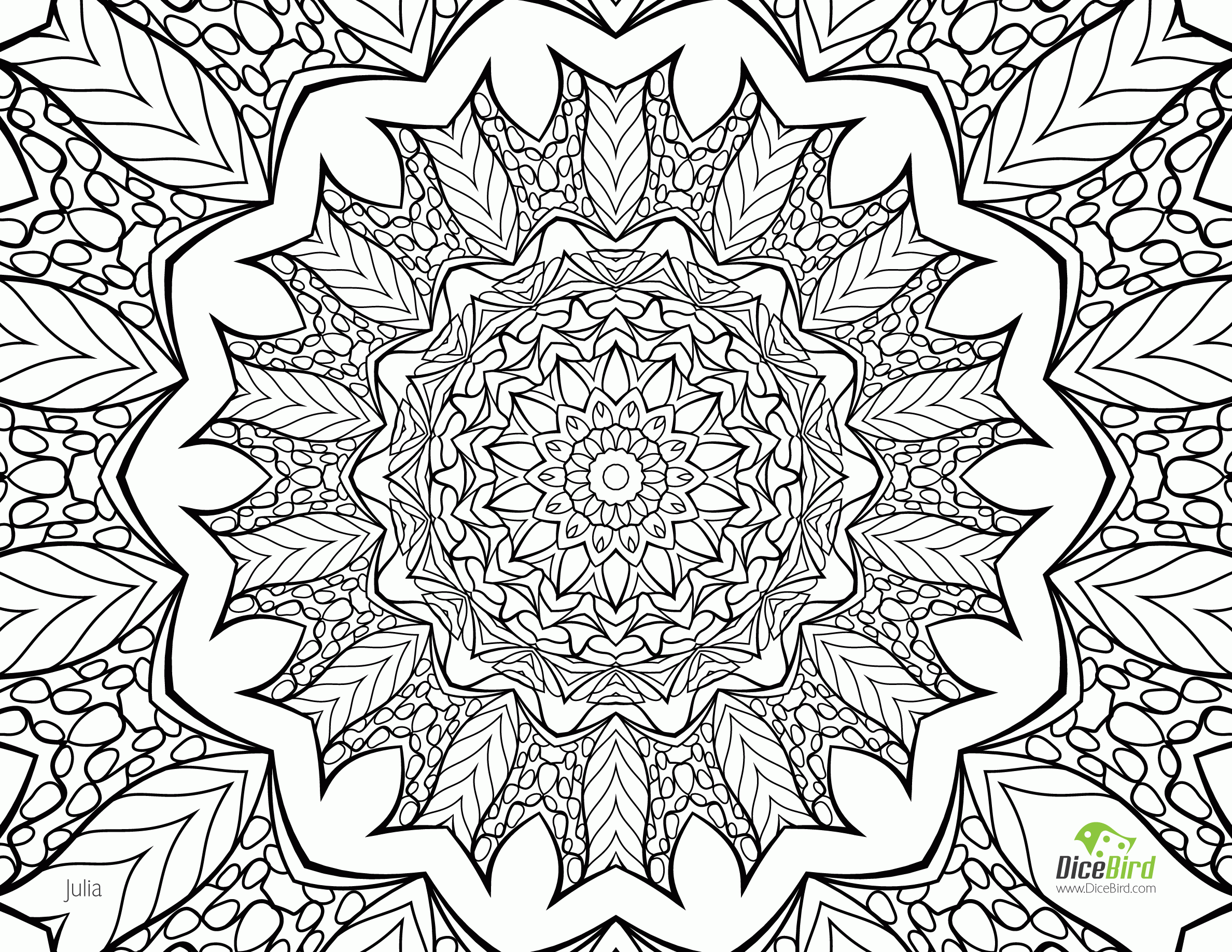Download Free Printable Coloring Pages For Adults Coloring Home