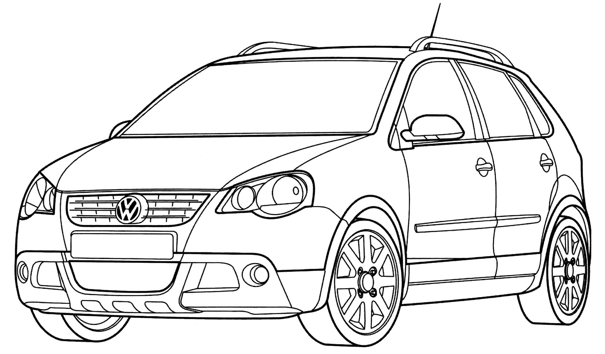 Volkswagen Coloring Pages | Coloring Pages for Kids