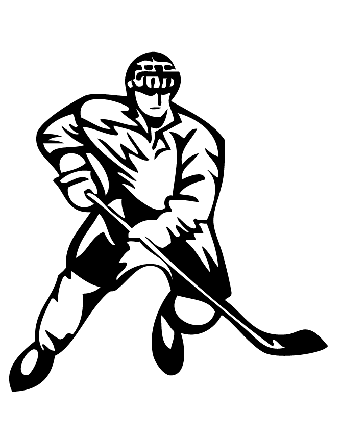 Free Printable Hockey Coloring Pages | HM Coloring Pages - Cliparts.co