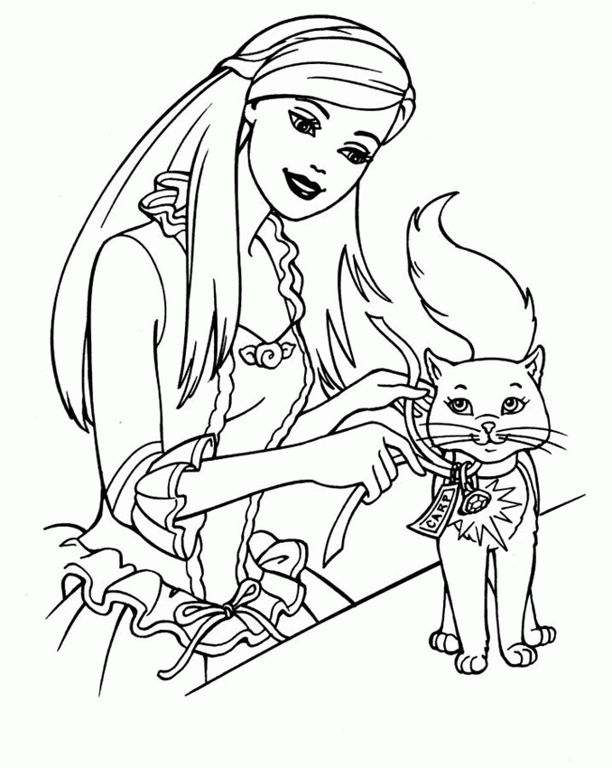 Print Barbie Coloring Book Pages Az Coloring Pages, Handwriting ...
