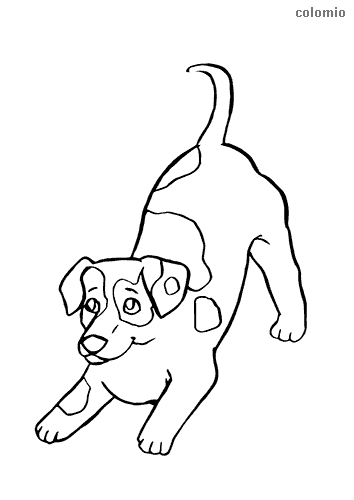 Dogs coloring pages » Free & Printable » Dog coloring sheets - Page 2